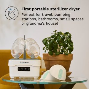 Perfect Travel Bundle: Superfast Portable Bottle Warmer + Portable Sterilizer Dryer Mini