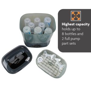 One Step? Baby Bottle Sterilizer and Dryer Advanced – Electric steam sterilizer with HEPA Filter