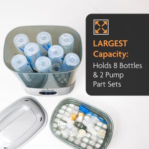 One Step? Baby Bottle Sterilizer and Dryer Advanced – Electric steam sterilizer with HEPA Filter