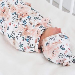 Knit Swaddle Blanket – Autumn