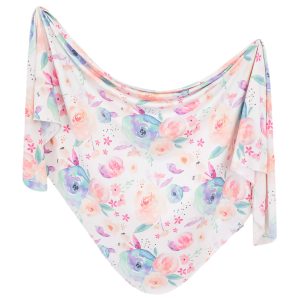 Knit Swaddle Blanket – Bloom