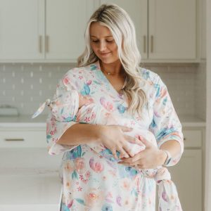 Knit Swaddle Blanket – Bloom