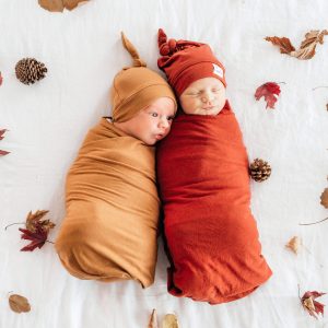 Knit Swaddle Blanket – Camel