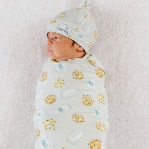 Knit Swaddle Blanket – Chip