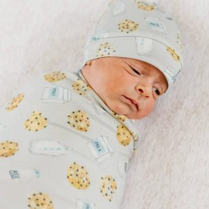 Knit Swaddle Blanket – Chip