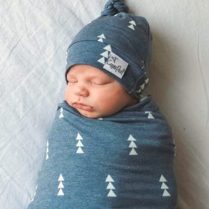 Knit Swaddle Blanket – North