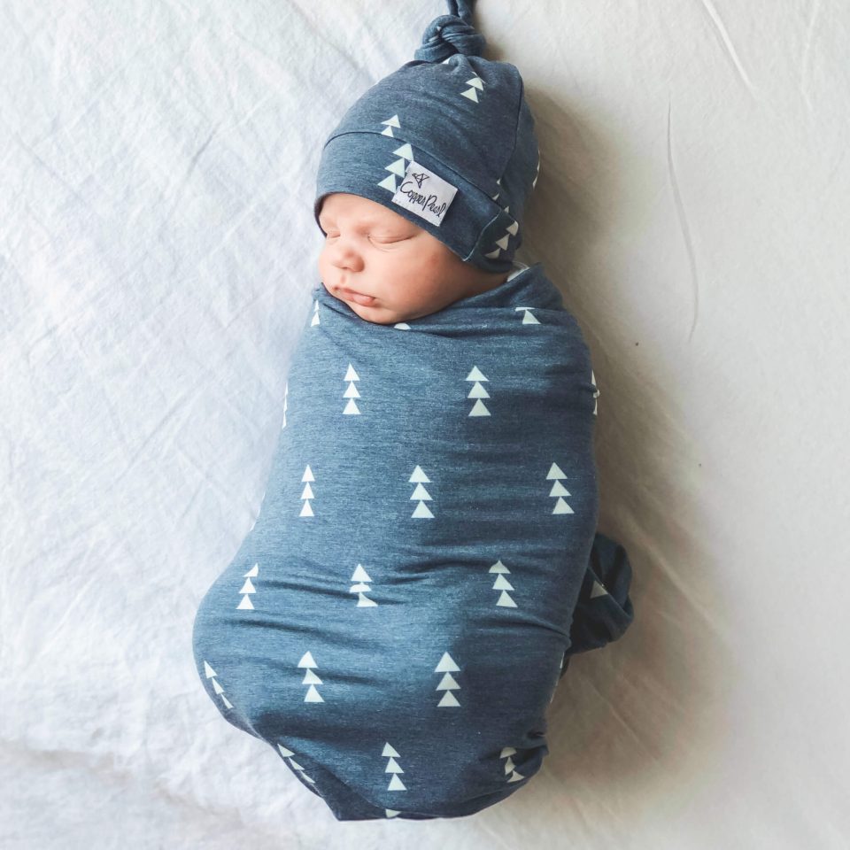 Knit Swaddle Blanket - North