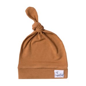 Top Knot Hat – Camel
